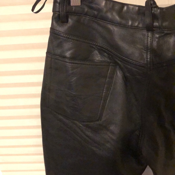 🔥 Leather Pants 🔥 - Picture 3 of 4